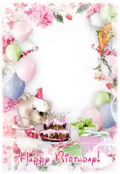 Texto na moldura: Feliz Dia de Anos!