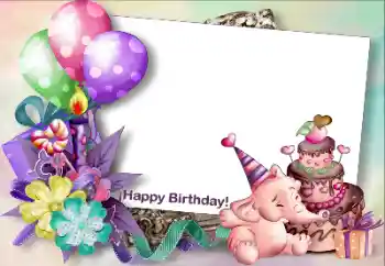 Texto na moldura: Feliz Dia de Anos! Texto na moldura: Feliz Dia de Anos!