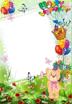 Texto na moldura: Feliz Dia de Anos!