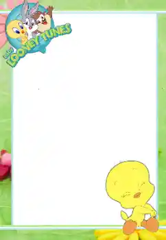 PhotoEffect da categoria Diversas infantis № 102682. Texto na moldura: Baby Looney Tunes