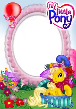 PhotoEffect da categoria Diversas infantis № 142475. Texto na moldura: My little Pony PhotoEffect da categoria Diversas infantis № 142475. Texto na moldura: My little Pony
