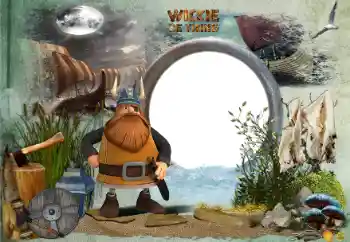 PhotoEffect da categoria Diversas infantis № 166027. Texto na moldura: Wickie de Viking