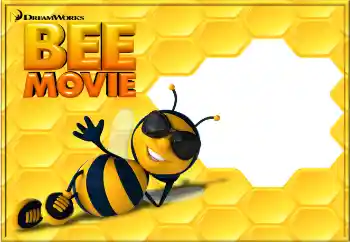 PhotoEffect da categoria Diversas infantis № 171672. Texto na moldura: Bee Movie