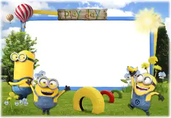 PhotoEffect da categoria Diversas infantis № 179500. Texto na moldura: Play Day