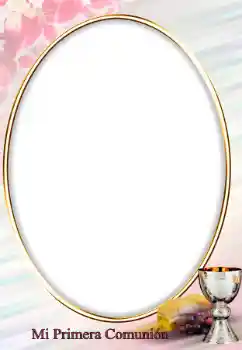 Texto na moldura: First communion