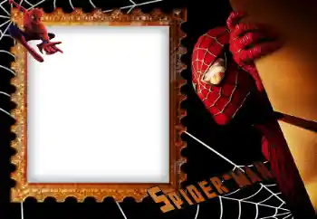 PhotoEffect da categoria Diversas infantis № 26682. Texto na moldura: Spider-MAN