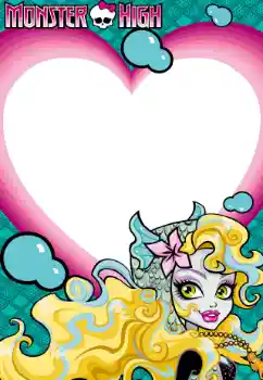 PhotoEffect da categoria Diversas infantis № 38935. Texto na moldura: Monster High