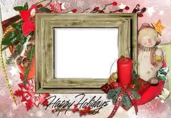 PhotoEffect da categoria Festas infantis № 89470. Texto na moldura: Happy Holidays PhotoEffect da categoria Festas infantis № 89470. Texto na moldura: Happy Holidays