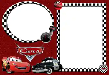 Texto na moldura: Cars Texto na moldura: Cars