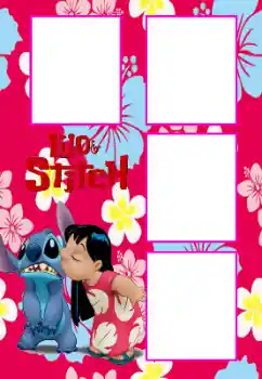 Texto na moldura: Lilo&Stitch