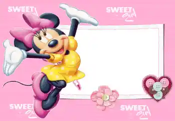 Texto na moldura: Sweet girl