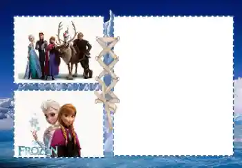 Texto na moldura: Frozen Texto na moldura: Frozen