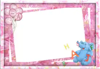 Texto na moldura: It's a girl