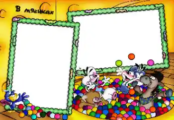 PhotoEffect da categoria Meus brinquedos e favoritos № 50673. Texto na moldura: Bolinhas