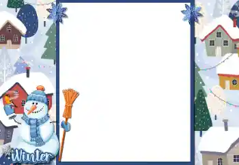 PhotoEffect da categoria Diversões de inverno № 205734. Texto na moldura: Winter