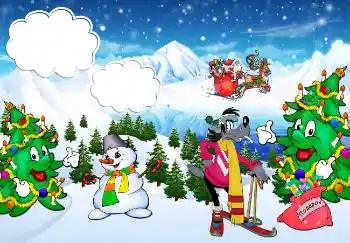 Texto na moldura: Ano Novo! Texto na moldura: Ano Novo!