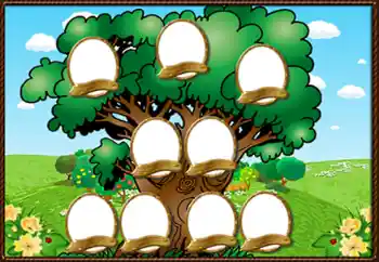 PhotoEffect da categoria Árvore genealógica № 80226