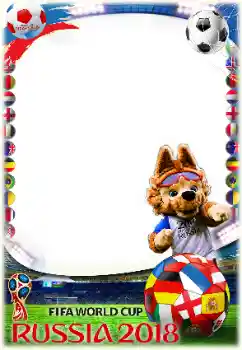 Texto na moldura: FIFA WORLD CUP 2018 Texto na moldura: FIFA WORLD CUP 2018