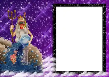 PhotoEffect da categoria Signos do Zodíaco № 162126. Texto na moldura: Aquârio