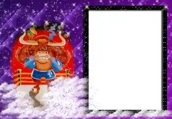 PhotoEffect da categoria Signos do Zodíaco № 162135. Texto na moldura: Bezerro