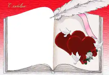 Texto na moldura: Love Texto na moldura: Love