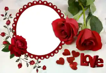 Texto na moldura: Love