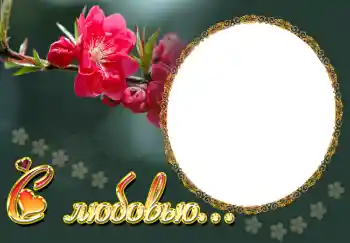 Texto na moldura: С любовью... Texto na moldura: С любовью...