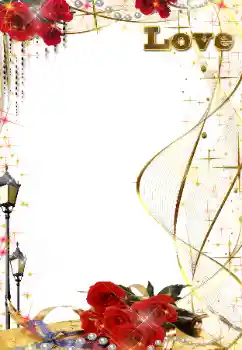 Texto na moldura: Love Texto na moldura: Love