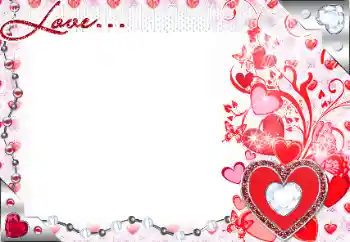 Texto na moldura: Love