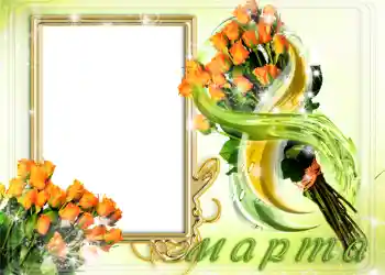 PhotoEffect da categoria Postais de 8 de Março № 1021