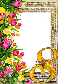 PhotoEffect da categoria Postais de 8 de Março № 4674