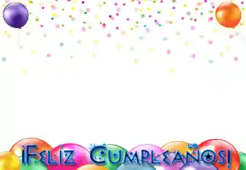 Texto na moldura: Feliz Dia de Anos!