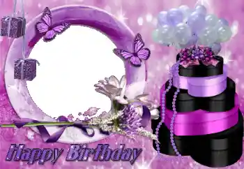 Texto na moldura: Feliz Dia de Anos!