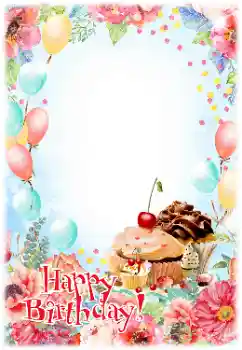 Texto na moldura: Feliz Dia de Anos! Texto na moldura: Feliz Dia de Anos!