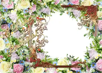 Texto na moldura: Feliz Dia de Anos!