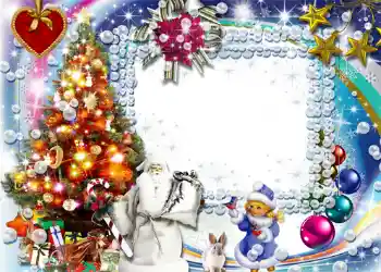 PhotoEffect da categoria Postais de Ano Novo № 1445