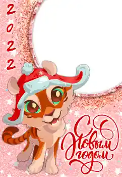 PhotoEffect da categoria Postais de Ano Novo № 192932. Texto na moldura: Feliz Ano Novo!