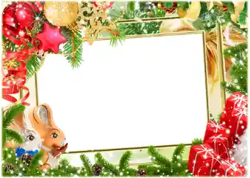 PhotoEffect da categoria Postais de Ano Novo № 643