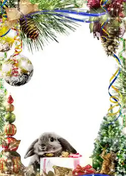 PhotoEffect da categoria Postais de Ano Novo № 649