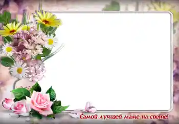 Texto na moldura: The best mother of the world