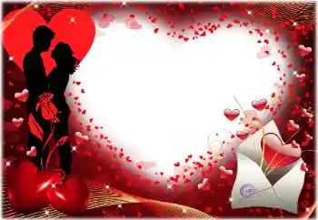 Texto na moldura: Kiss Day Texto na moldura: Kiss Day