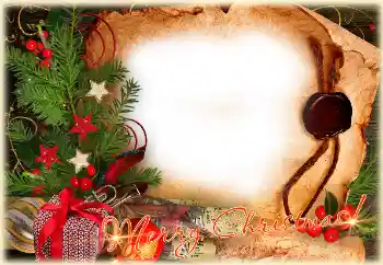 Texto na moldura: Feliz Natal! Texto na moldura: Feliz Natal!