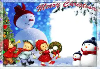 Texto na moldura: Feliz Natal!