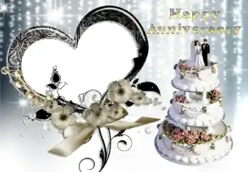 PhotoEffect da categoria Molduras para fotografias de casamento № 112314. Texto na moldura: Parabéns pelo aniversário!