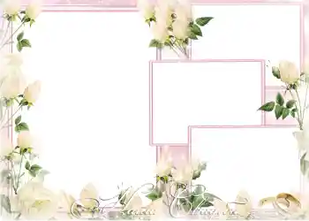 PhotoEffect da categoria Molduras para fotografias de casamento № 163. Texto na moldura: O nosso casamento