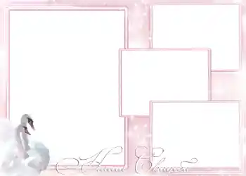 PhotoEffect da categoria Molduras para fotografias de casamento № 166. Texto na moldura: O nosso casamento