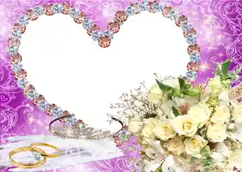 PhotoEffect da categoria Molduras para fotografias de casamento № 178