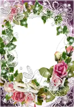 PhotoEffect da categoria Molduras para fotografias de casamento № 8711. Texto na moldura: I love you