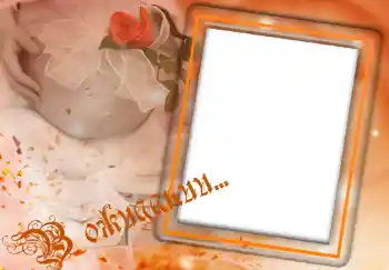 PhotoEffect da categoria Molduras para fotografias femininas № 290. Texto na moldura: В ожидании.